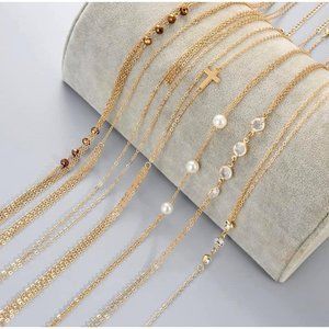 7 Pc Sexy Body Chain Belly Waist Chain Necklace